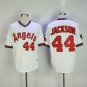 44 Reggie Jackson Stitched Baseball Jersey Color while 2