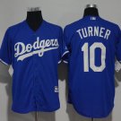 10 Justin Turner Stitched Baseball Jersey Color blue 2