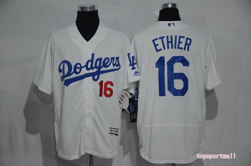 16 Andre Ethier&Acirc;&nbsp;Stitched Baseball Jersey Color while 1