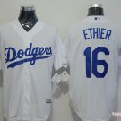 16 Andre Ethier Stitched Baseball Jersey Color while 2