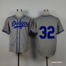 32 Sandy Koufax Stitched Baseball Jersey Color grey 1