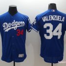 34 Fernando Valenzuela Stitched Baseball Jersey Color blue 1