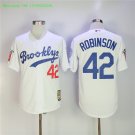42 Jackie Robinson Stitched Baseball Jersey Color while 2