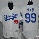 99 Hyun-Jin Ryu Stitched Baseball Jersey Color while 2