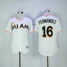 16 Jose Fernandez Stitched Baseball Jersey Color while 1