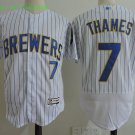 7 Eric Thames Stitched Baseball Jersey Color while 1