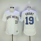 19 Robin Yount Stitched Baseball Jersey Color while 2