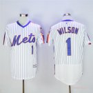 1 Mookie Wilson Stitched Baseball Jersey Color blue 2