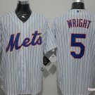  5 David Wright Stitched Baseball Jersey Color while 1