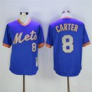 8 Gary Carter Stitched Baseball Jersey Color blue 1