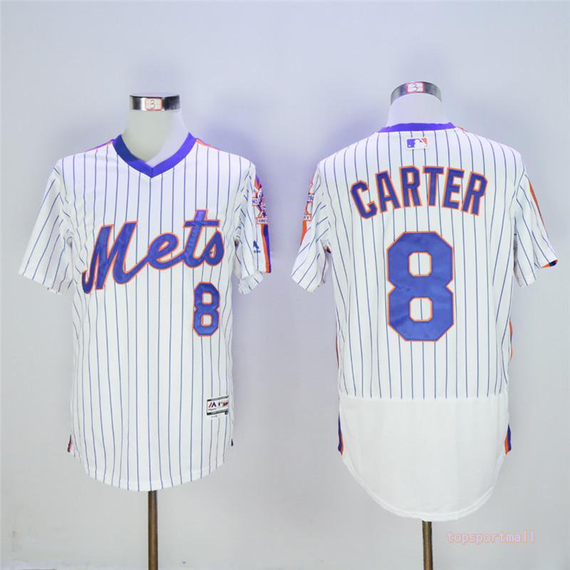 8 Gary Carter Stitched Baseball Jersey Color while 2