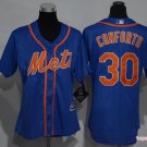 30 Michael Conforto Stitched Baseball Jersey Color blue 2