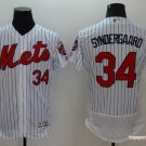 34 Syndergaard Stitched Baseball Jersey Color while 1
