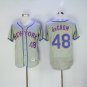 48 Jacob deGrom Stitched Baseball Jersey Color grey 1