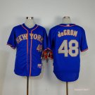 48 Jacob deGrom Stitched Baseball Jersey Color blue 1