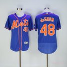 48 Jacob deGrom Stitched Baseball Jersey Color blue 2