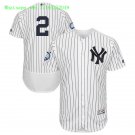 2 Derek Jeter Stitched Baseball Jersey Color while 1