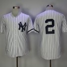 2 Derek Jeter Stitched Baseball Jersey Color while 2