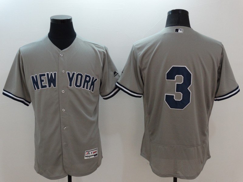 &Acirc;&nbsp;3 Babe Ruth Stitched Baseball Jersey Color grey 1
