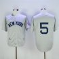 5 Joe DiMaggio Stitched Baseball Jersey Color grey 1