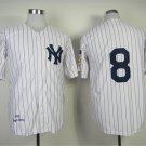 8 Yogi Berra Stitched Baseball Jersey Color while 1