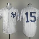 15 Thurman Munson Stitched Baseball Jersey Color while 1