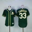 33 Jose Canseco Stitched Baseball Jersey Color green 1