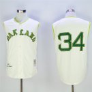 34 Rollie Fingers Stitched Baseball Jersey Color while 1