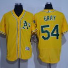 54 Sonny Gray Stitched Baseball Jersey Color yellow 1