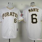6 Starling Marte Stitched Baseball Jersey Color while 1
