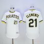 21 Roberto Clemente Stitched Baseball Jersey Color while 1