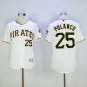 25 Gregory Polanco Stitched Baseball Jersey Color while 1