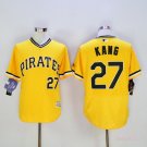 27 Jung Ho Kang Stitched Baseball Jersey Color yellow 1