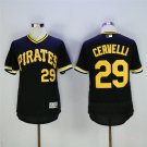 29 Francisco Cervelli Stitched Baseball Jersey Color black 1