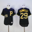 29 Francisco Cervelli Stitched Baseball Jersey Color black 2