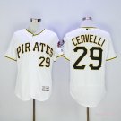 29 Francisco Cervelli Stitched Baseball Jersey Color while 1
