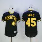 45 Gerrit Cole Stitched Baseball Jersey Color black 2