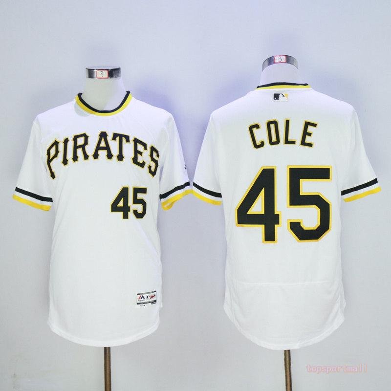 45 Gerrit Cole Stitched Baseball Jersey Color while 2