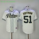51 Trevor Hoffman Stitched Baseball Jersey Color while 1
