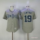 19 Tony Gwynn Stitched Baseball Jersey Color grey 1