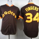 34 Rollie Fingers Stitched Baseball Jersey Color 2