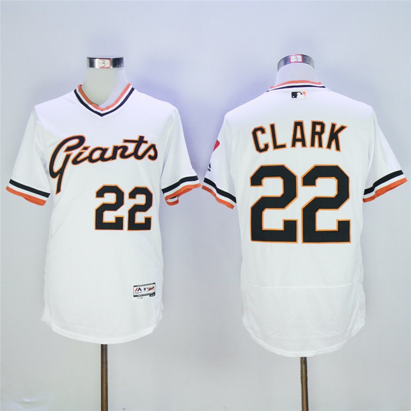 22 Will Clark Stitched Baseball Jersey Color while 1