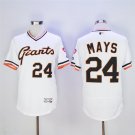 24 Willie MaysStitched Baseball Jersey Color while 1