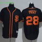 28 Buster Posey Stitched Baseball Jersey Color black 1