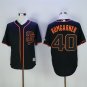 40 Madison Bumgarner Stitched Baseball Jersey Color black 1