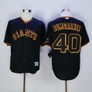 40 Madison Bumgarner Stitched Baseball Jersey Color black 2