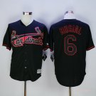 6 Stan Musial Stitched Baseball Jersey Color black 1