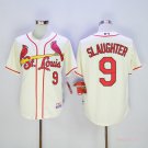 9 Enos Slaughter Stitched Baseball Jersey Color while 1