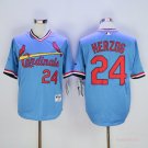 24 Whitey Herzog Stitched Baseball Jersey Color blue 1