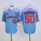 50 Adam Wainwright Stitched Baseball Jersey Color blue 1